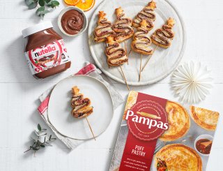 Puff Pastry Tree Skewers