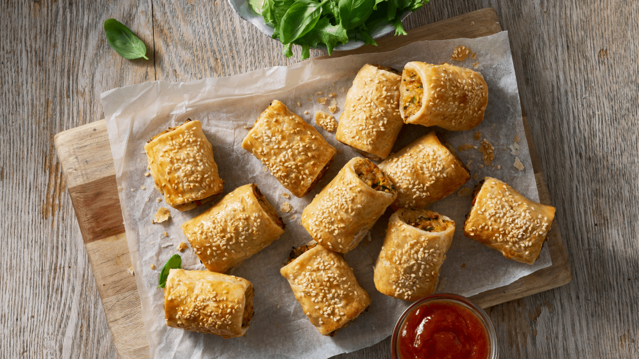 Chicken & Veg Sausage Rolls